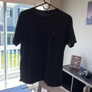 All saints t shirt black